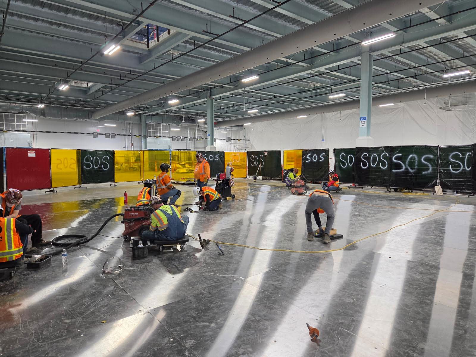 Residential construction work detail