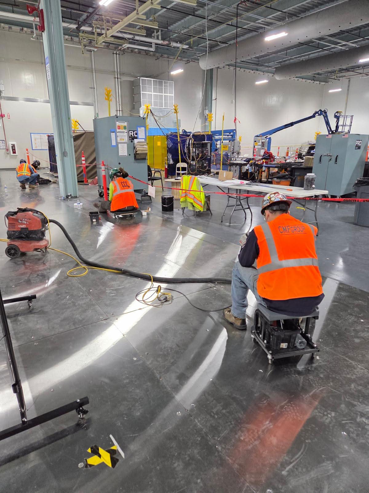 Interior construction finishing work